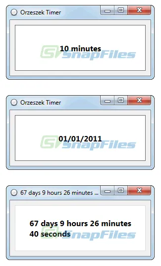Orzeszek Timer Captura de pantalla 1