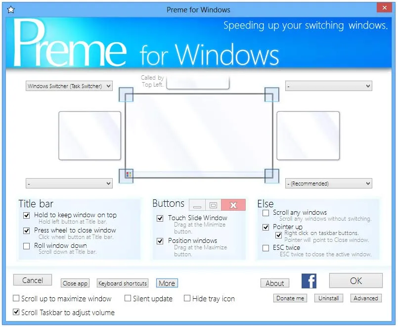 Preme for Windows Captura de pantalla 1