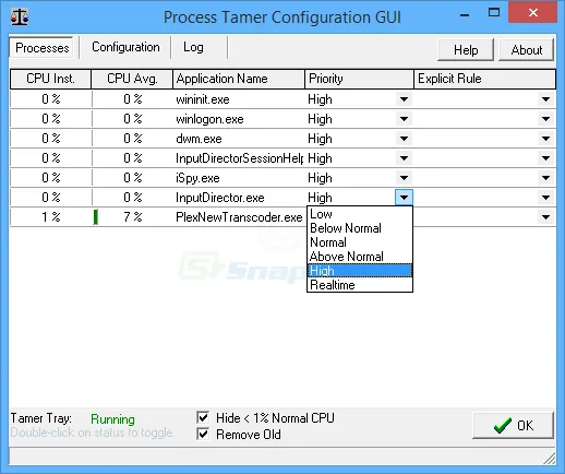 Process Tamer Captura de pantalla 2