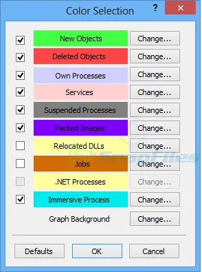 Process Explorer Captura de pantalla 2