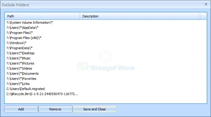 Puran Delete Empty Folders Captura de pantalla 2