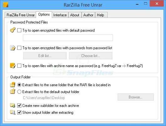 RarZilla Captura de pantalla 2