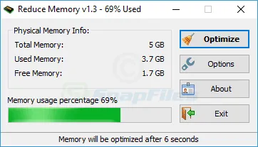 Reduce Memory Captura de pantalla 1