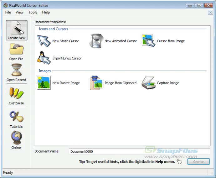 RealWorld Cursor Editor Captura de pantalla 2