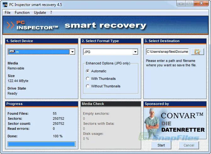 PC Inspector Smart Recovery Captura de pantalla 1