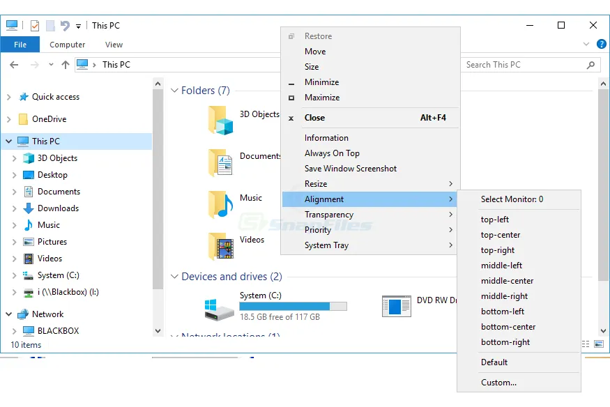 SmartSystemMenu Captura de pantalla 2