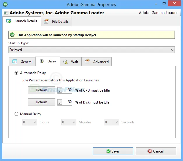 Startup Delayer Captura de pantalla 2