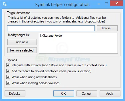 Symlink Helper Captura de pantalla 2