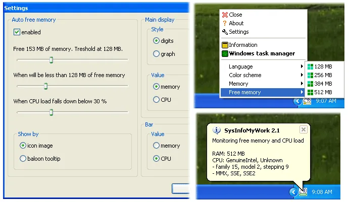 SysInfoMyWork Captura de pantalla 1