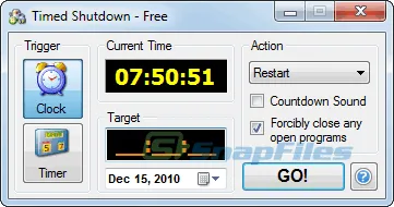 Timed Shutdown Captura de pantalla 1