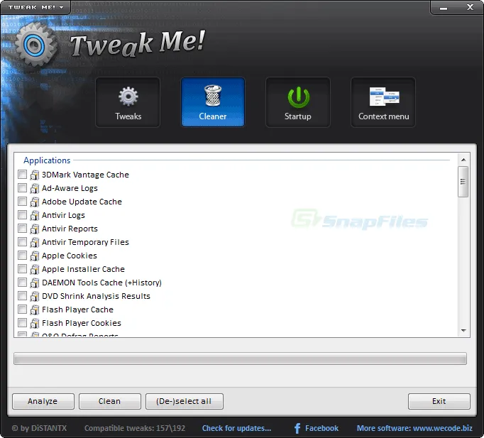 Tweak Me! Captura de pantalla 2