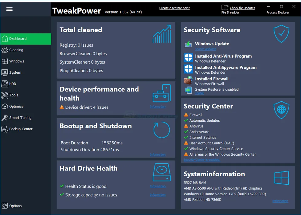 TweakPower Captura de pantalla 1
