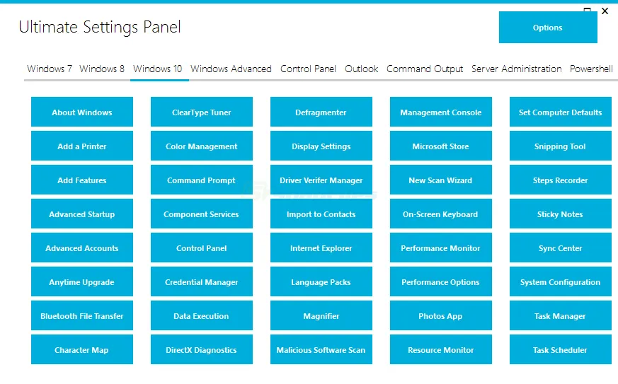 Ultimate Settings Panel Captura de pantalla 1