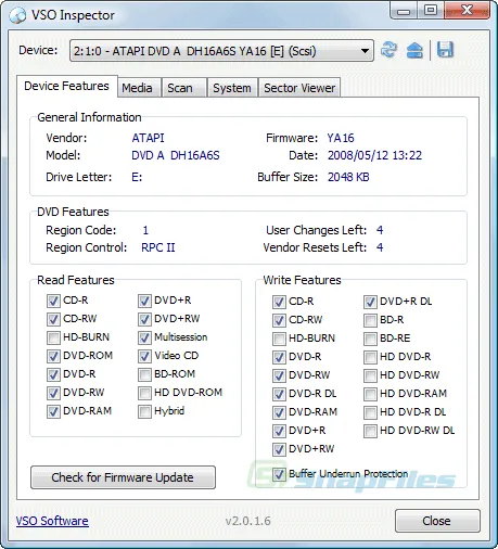 VSO Inspector Captura de pantalla 1