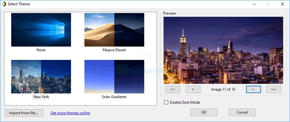 WinDynamicDesktop Captura de pantalla 1