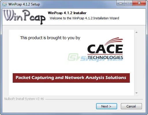 WinPcap Captura de pantalla 1