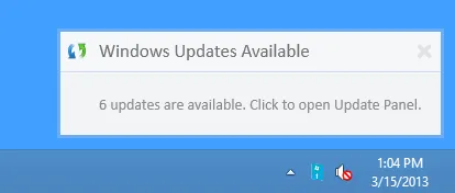 Windows Update Notifier Captura de pantalla 2