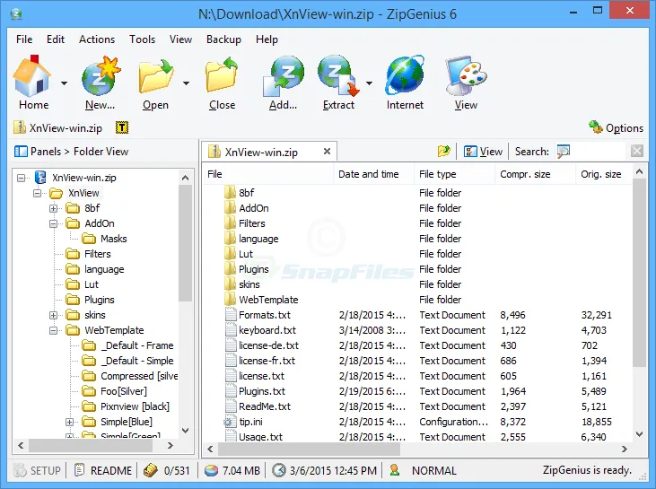 ZipGenius Captura de pantalla 2